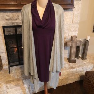 NWT Grey Flowy Cardigan | Merona